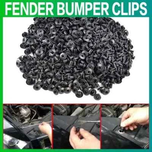 Universal Car Bumper Clips Fasteners Retainers Plastic Rivets 6mm Hole Panel - Picture 1 of 9