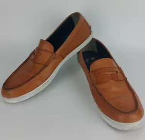 Cole Haan Nantucket Loafer II Herren 13 M Britisch Hellbraun Slipper Leder Schuhe C25192 - Bild 1 von 12