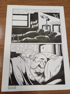 PIFFARERIO TAVOLA ORIGINAL ART ALAN FORD 143 con SUPERCIUK - Imagen 1 de 6