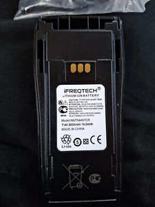 New Battery - NNTN4497CR For Motorola CP200D PR400 CP200 2 Way Radio Ifreqtech - Picture 1 of 4
