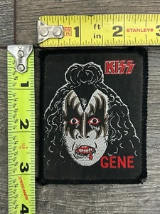 KISS PATCH Dynasty Album Gene Simmons Face UNUSED Vintage Kiss B - Picture 1 of 2