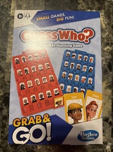 GUESS WHO? Grab and Go Game for Ages 6 and Up, Travel Game - Picture 1 of 2