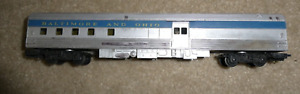 Vintage 1970s HO Scale Triang B&O Baltimore Ohio Baggage Car 10" Long
