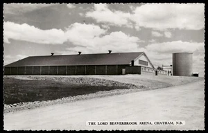 Tarjeta postal de hockey The Lord Beaverbrook Arena Chatham nueva en caja sin publicar de colección casi nueva - Imagen 1 de 2