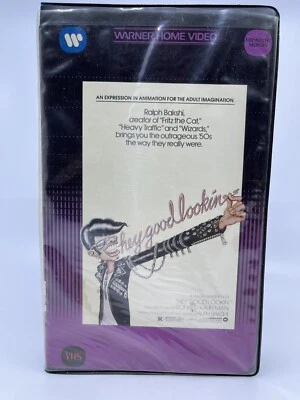 Ralph Bakshi Hey Good Lookin' VHS 1983 Clamshell Warner Bros CULT CLASSIC RARE - Image 1 of 4