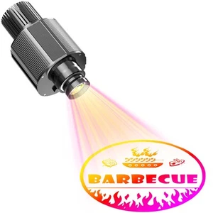 Proyector Gobo 15W-110W Impermeable Dinámico Cambio de Color Boda Luz Logo - Imagen 1 de 29