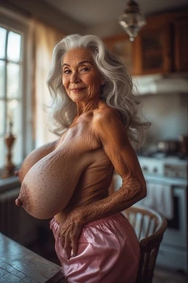 12 fotos. ¡Tetas grandes damas mayores! Fotos IA. 5x7 LAB Procesado.tant Foto 1 de 4