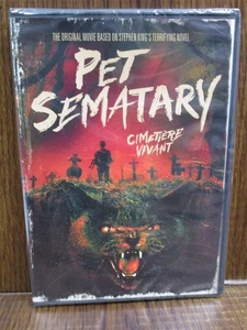 DVD Pet Sematary Widescreen Stephen King NEW SEALED - Picture 1 of 2