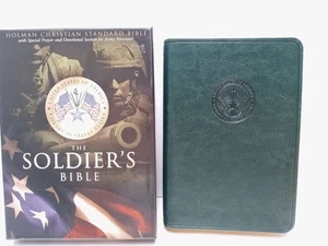HCSB Soldier’s Bible Green Simulated Leather UNUSED TOP sehr guter Zustand siehe Bilder - Bild 1 von 14