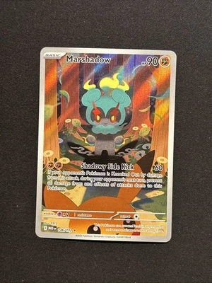 Pokemon Card Marshadow 146/132 Mega Evolution Full Art Holo - Image 1 of 2