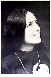 Joan Baez Foto Vintage Poster Black & White 1967 Original Poster Monster 23x35" - Bild 1 von 1