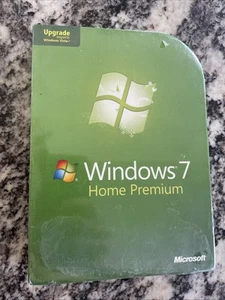 Microsoft Windows 7 Home Premium Operating System Upgrade 32 64 DVD GFC-00020 - Picture 1 of 2