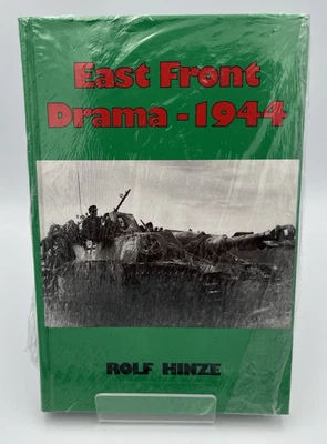 East Front Drama 1944 – Rolf Hinze – J.J. Fedorowicz 1997 – NEW Sealed Hardcover Foto 1 de 4