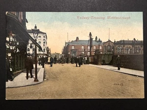 Middlesbrough Railway Crossing Undivided Back Unused - Picture 1 of 2