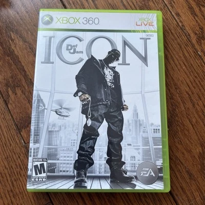 Def Jam Icon (Xbox 360, 2007) Complete CIB Video Game - Image 1 of 4