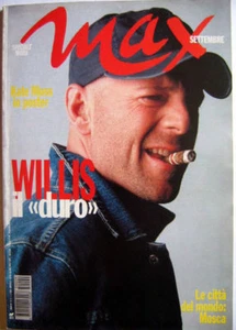 Max-'95-BRUCE WILLIS,Sandra Bullock,Kate Moss,Lenny Kravitz,Mandala Tayde - n.9 - Picture 1 of 1