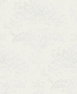 Smita Tapete Alta Gamma 3 Sempre 24303 Ornament weiß Vinyl Vlies - Bild 1 von 2