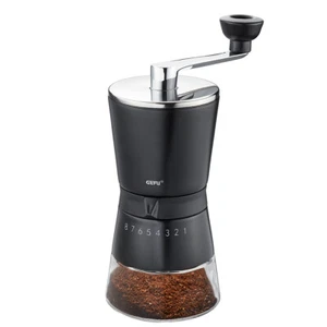 Kaffeemühle SANTIAGO Manuell Hand Kaffee Mühle Kaffeebohnen Schwarz Kaffeemühlen - Bild 1 von 5