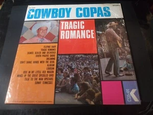 Cowboy Copas - Tragic Romance VG++ Original King KLP-1049 Record in Shrink 1969 - Picture 1 of 4