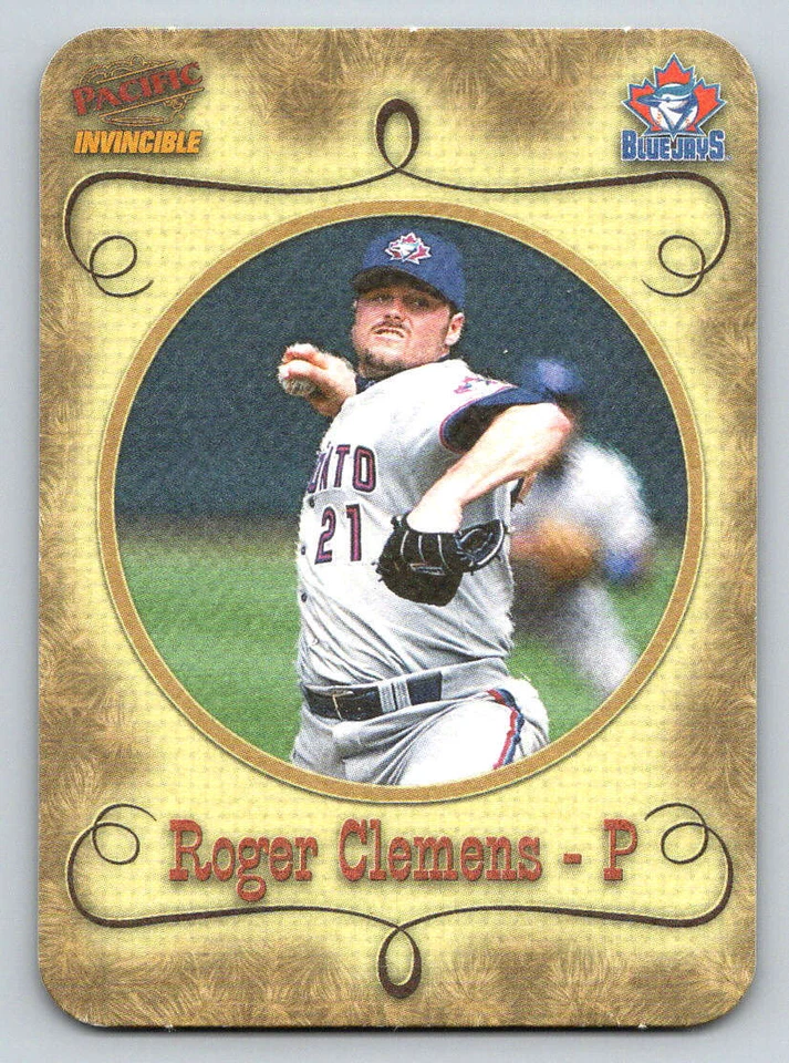 1998 Pacific Invincible Photoengravings #17 Roger Clemens (ref 193778) - Image 1 of 2