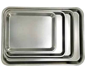 Chefset 5620 Commercial grade Stainless Steel Rectangle Baking Tray 415x295x20mm - Picture 1 of 1
