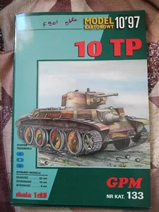 paper kit tank 10 TP 1:25 - Foto 1 di 1