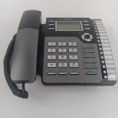 RCA VISYS 2 Line Phone Only (No Power Cord) Model 25204re1-a - Image 1 of 4