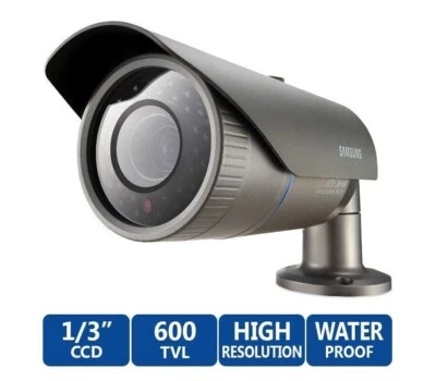 Samsung SCO-2080N Network IR Bullet Security Camera Day/Night Manufacturer RFB - Image 1 of 4