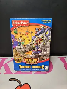 FISHER-PRICE RESCUE HEROES TREMOR TROUBLE PC/MAC CD-ROM GAME FACTORY SEALED NEW - Picture 1 of 5