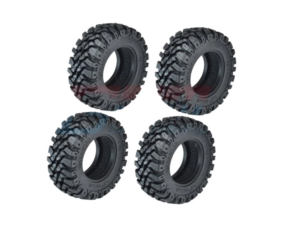 GPM Racing Grip Gummi 1.33 Reifen mit Einlagen GPMTRX4MZSP25BBK TRX-4M Ford ... - Bild 1 von 1