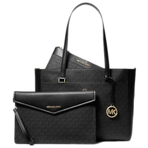 Michael Kors Maisie 3 en 1 Grande Top Cremallera Bolso Bandolera Muñequera MK Signat - Imagen 1 de 8