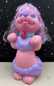 Vintage Hasbro "Shampoodle" Bath Toy Pink & Purple 11" China 1990's untested - Picture 1 of 9