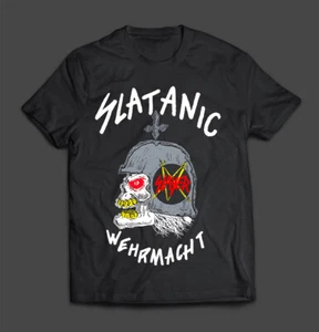 SLAYER – Slatanic Wehrmacht / World Tour 85 (w/backprint) T-SHIRT - Bild 1 von 5