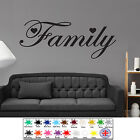 Family Wonderful Wall Sticker, Bedroom, Quote, Wall Art, Any Room, Decals, DIY