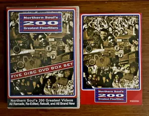 Northern Soul’s 200 Greatest Floor Fillers (DVD 2008) 5 disc set, Rare, HTF OOP - Imagen 1 de 4