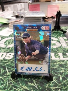 2021 Leaf Pro Set Metal #PA-RS1 Russell Smith Blue Ice Auto /25 - Picture 1 of 2