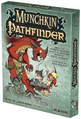 Munchkin Pathfinder Raven distribuzione Steve Jackson Games Gioco di carte - Immagine 1 di 4