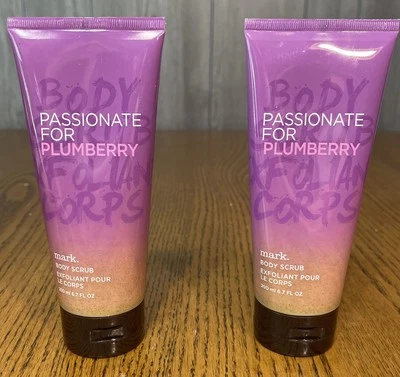 Avon MARK 2 Passionate For Plumberry Body Scrub 6.7oz Sealed - Image 1 of 3