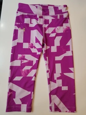 Under Armour Girl Leggings Size 6 New - Image 1 of 3