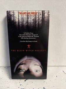 The Blair Witch Project VHS Movie Vintage With Insert - Bild 1 von 4