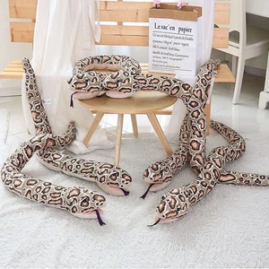 Toys Python Snake Snake Stuffed Toys Animal Plush Doll Snake Toy Hand Puppet - Picture 1 of 12