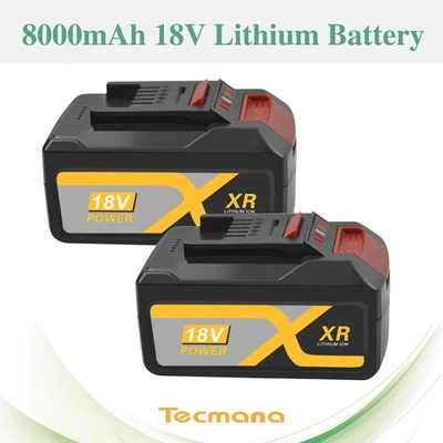 2X Lithium Ersatzakku für Einhell 18V Power X-Change PXC Geräte 8Ah 18V Batterie - Bild 1 von 4