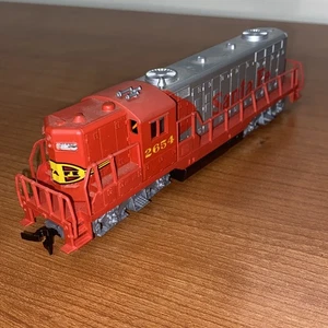 AHM HO Scale Diesel Locomotive Sante Fe 2654 Untested - Bild 1 von 12