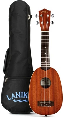 Lanikai MA-P Mahogany Ukulele - Pineapple Soprano - Image 1 of 4