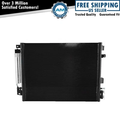 AC Condenser A/C Air Conditioning w/ Transmission Cooler & Receiver Drier New - Image 1 of 4