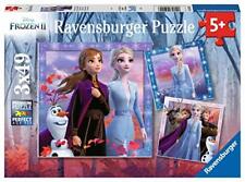 Ravensburger Frozen 2 Puzzle 3 x 49 Pezzi, Multicolore, 05011 (M7H)