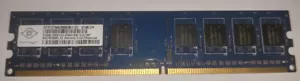 DDR2 512Mo RAM Mémoire PC NANYA NT512T64U88B0BY-3C PC2-5300U 667Mhz - Photo 1/1