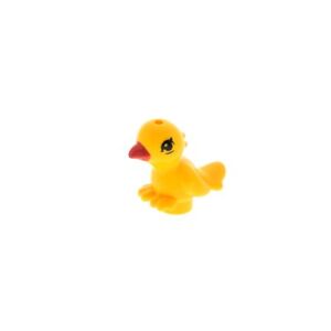 1x Lego Animal Bird Bright Orange Beak Red Friends Goldie Set 3065 98388pb01