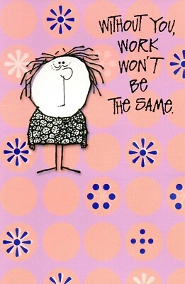 Funny RETIREMENT Card FOR COWORKER by American Greetings + Envelope - Image 1 of 4