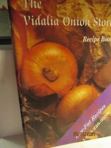 Vintage- Vidalia Onion Store -Recipe Book 1995- very good . - Imagen 1 de 2